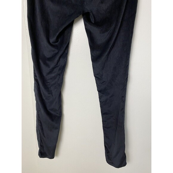 AG Adriano Goldschmied Women's Corduroy Pants Black Size 27R Super Skinny Ankle - Picture 13 of 16